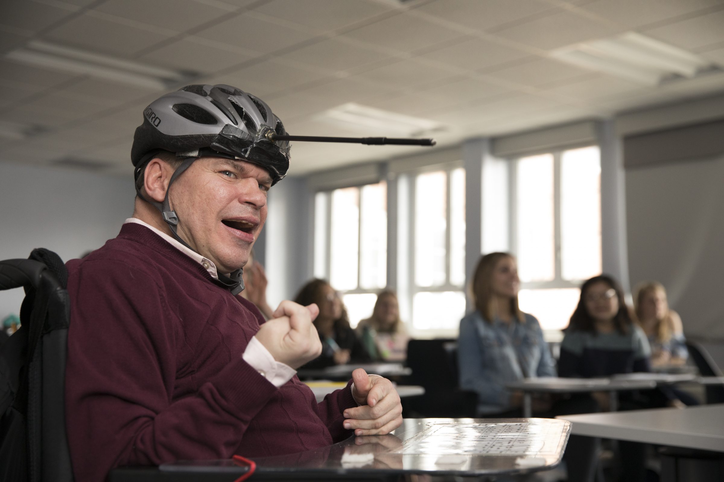 N A U professor Matthew Wangeman teaches a Disability Studies program.
