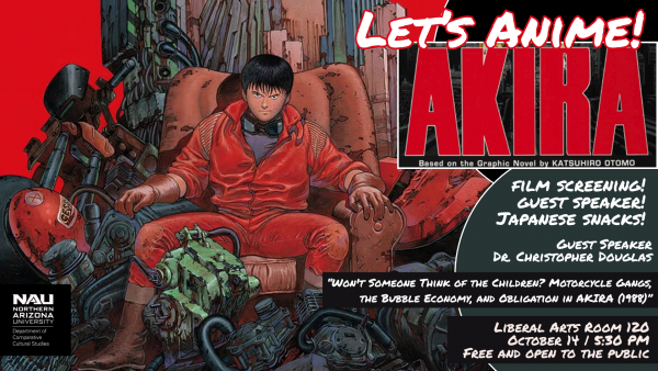Akira Let's Anime Flyer