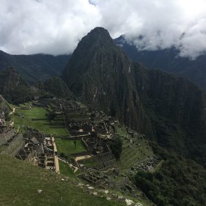 Mountain with an old city