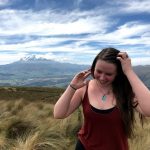 Emily in Ecuador.