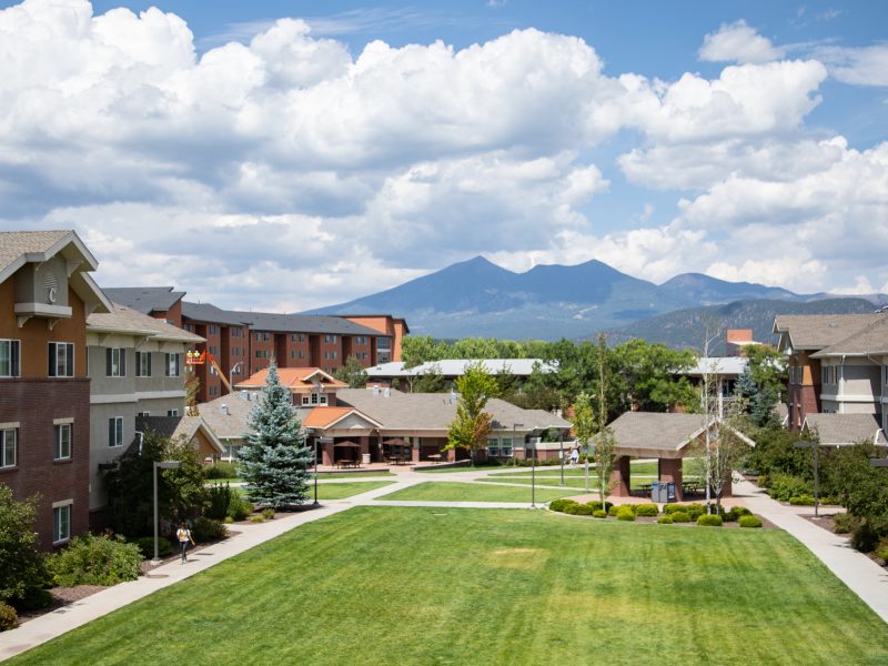 Campus life at N A U Flagstaff.