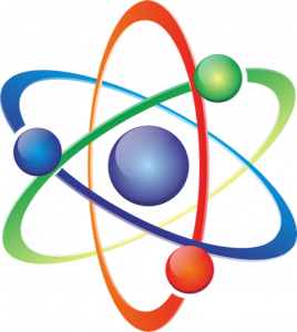 graphic of atom