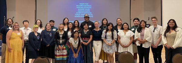 The 2023 in-person and virtual cohort with the CARE staff.