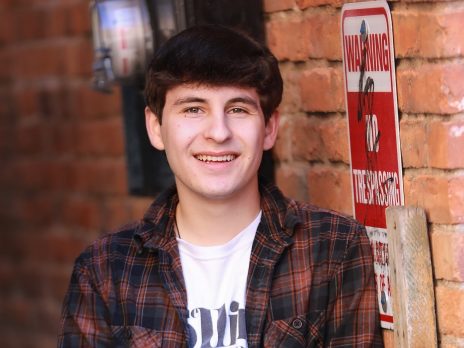 A picture of the student worker, Erik Martinez