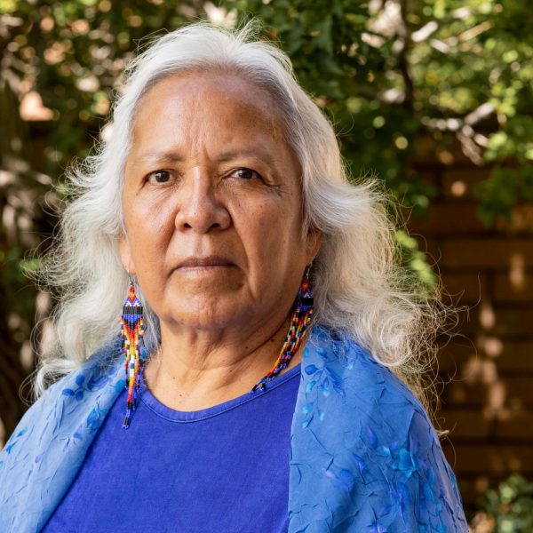 Native American Cultural Center Elder Viki Blackgoat.