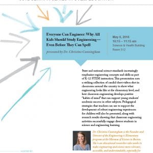 STEM Eduation Seminar with Dr. Christine Cunningham