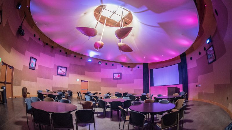 Interior room in the Center for Native American and Indigenous Futures (CNAIF).