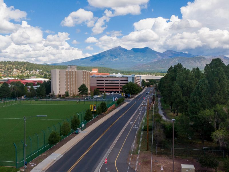 A picture of N A U mountain campus.
