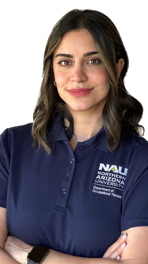 Sepideh (Sepi) Almasi posing for her N A U Occupational Therapy headshot.