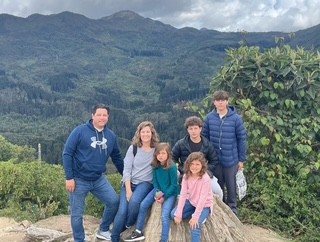 Cristina Castillo and her family.