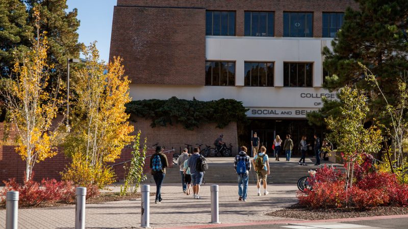 Northern Arizona University Social Behavior Sciences building.