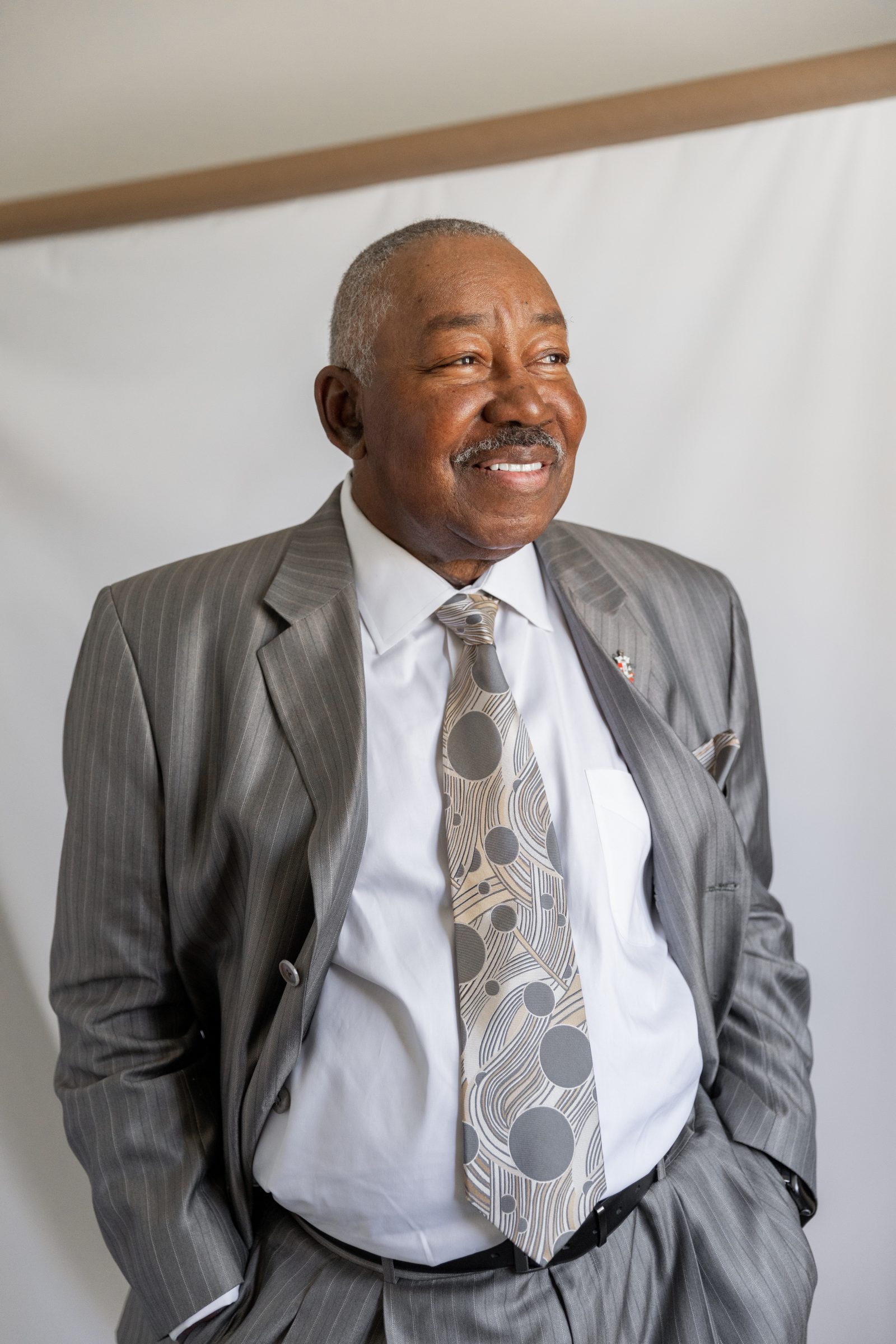 A portrait of Booker Evans.