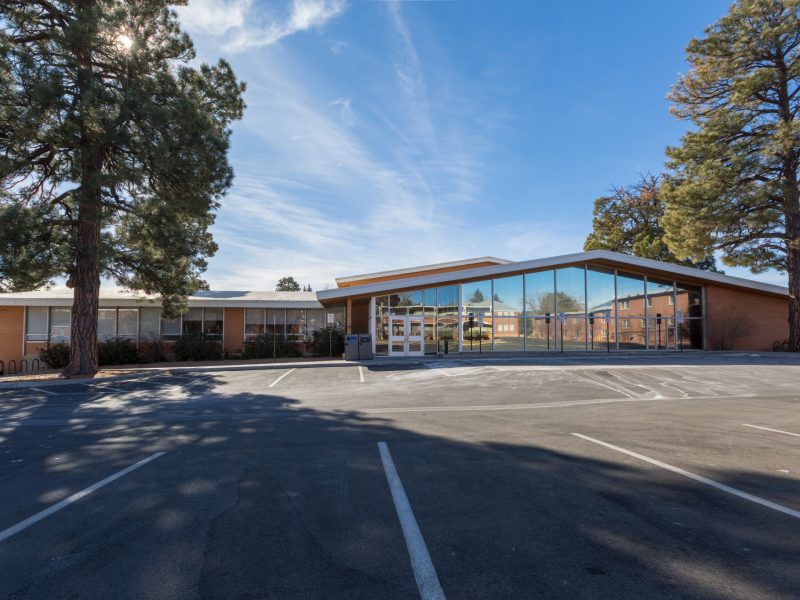 Picture of the education building at N A U.