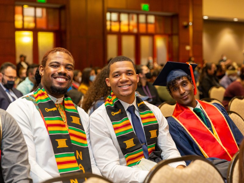Students at Lumberjacks of Inclusion ceremony.