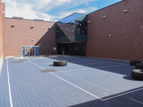 N A U Courtyard.