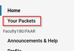 Click your packets.