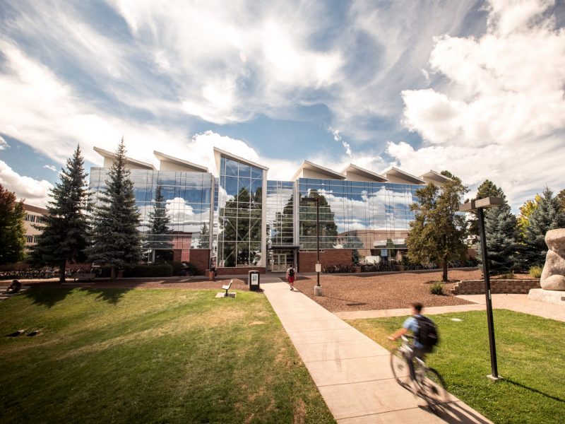 The College of Engineering building on N A U's Flagstaff campus.