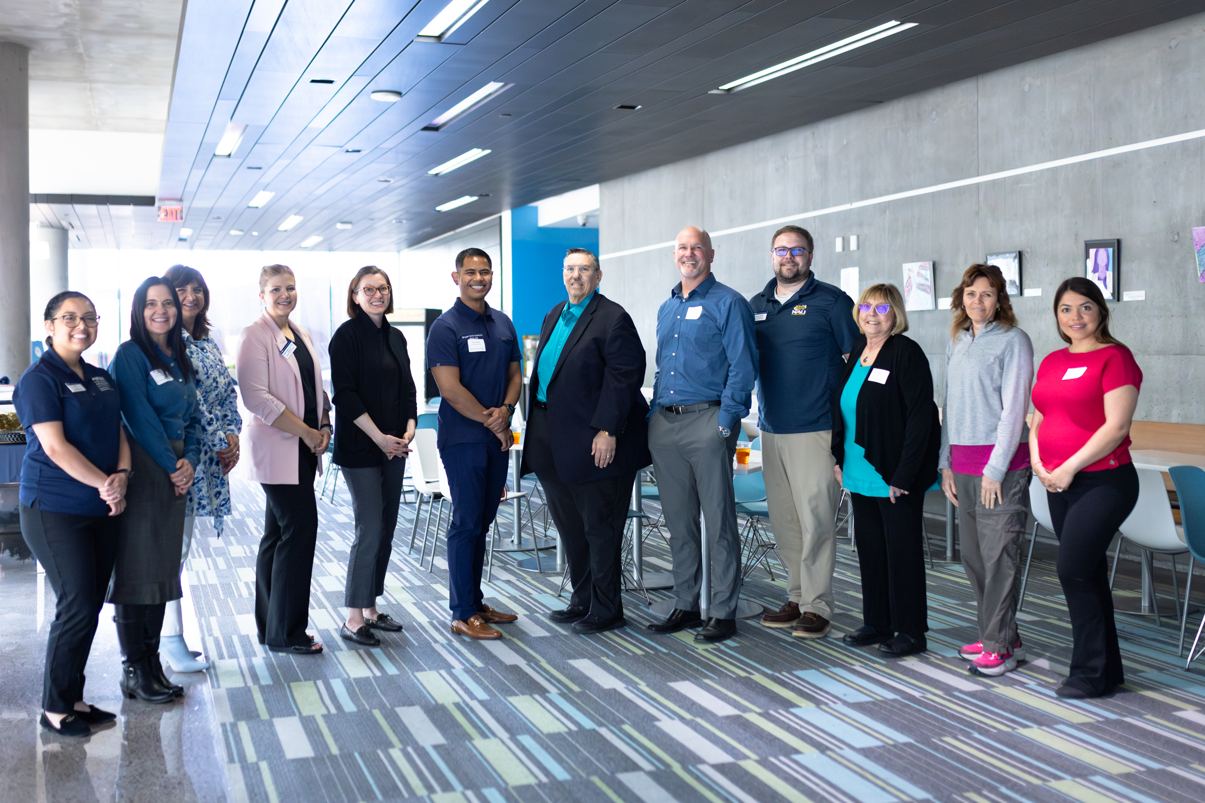 A group photo of speakers and participants at ABRC.