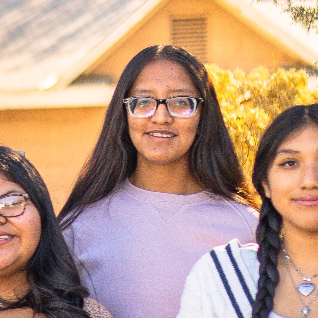 Tristina Phillips as part of a group photo. 