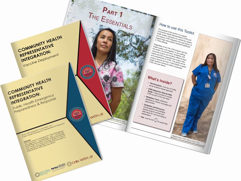 A decorative image of the toolkit front pages