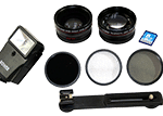 Canon Rebel DSLR accessory kit available for rent at NAU