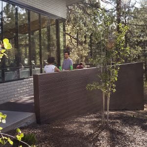 south village-exterior-diverse-group-people-talking
