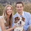 Josh Dieker photo with wife and dog