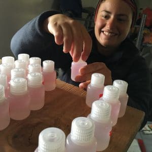 nau student studies environmental geochemistry