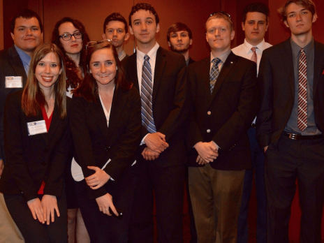 NAU students at a Model UN conference