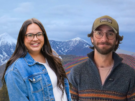 Graduate students Brighten and Nick