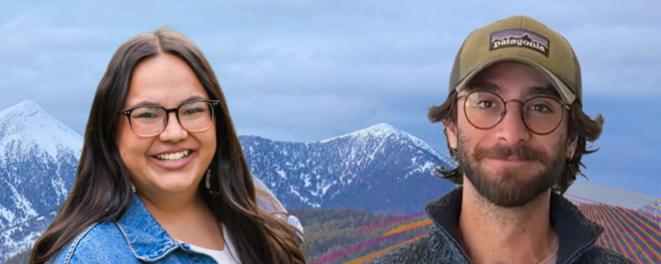 Graduate students Brighten and Nick