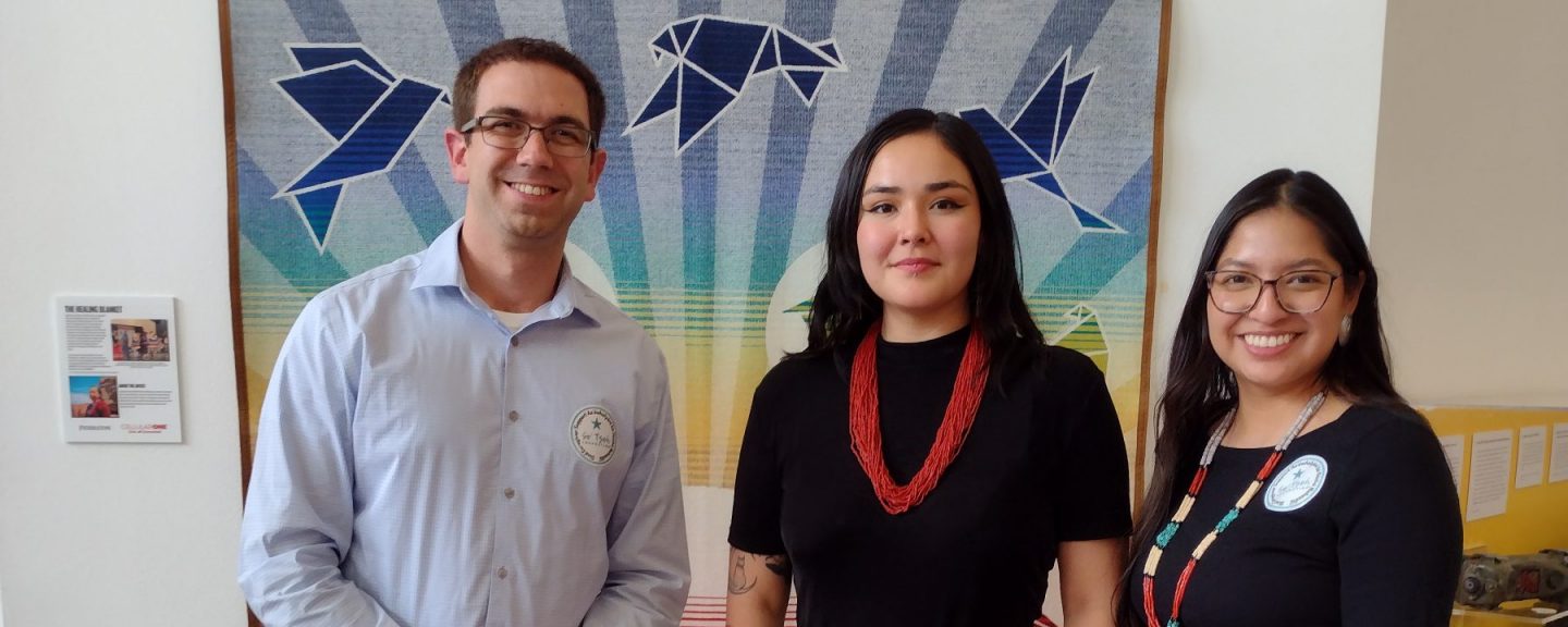 Amanda, Tommi, and Eric after presenting “Emerging Research on Dementia Challenges and Caregiver Support in Northern Arizona” at the Caregiver Summit in Window Rock, the capital of the Navajo Nation.