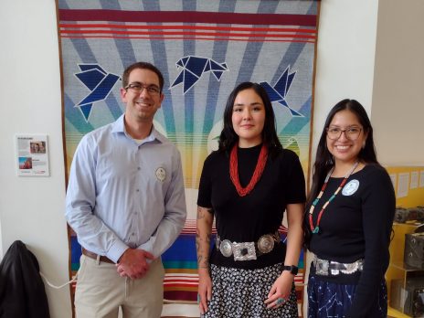 Amanda, Tommi, and Eric after presenting “Emerging Research on Dementia Challenges and Caregiver Support in Northern Arizona” at the Caregiver Summit in Window Rock, the capital of the Navajo Nation.