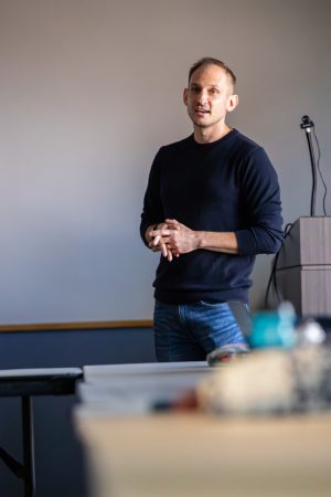 Mark Remiker gives a presentation during What Can SHERC Do For You?