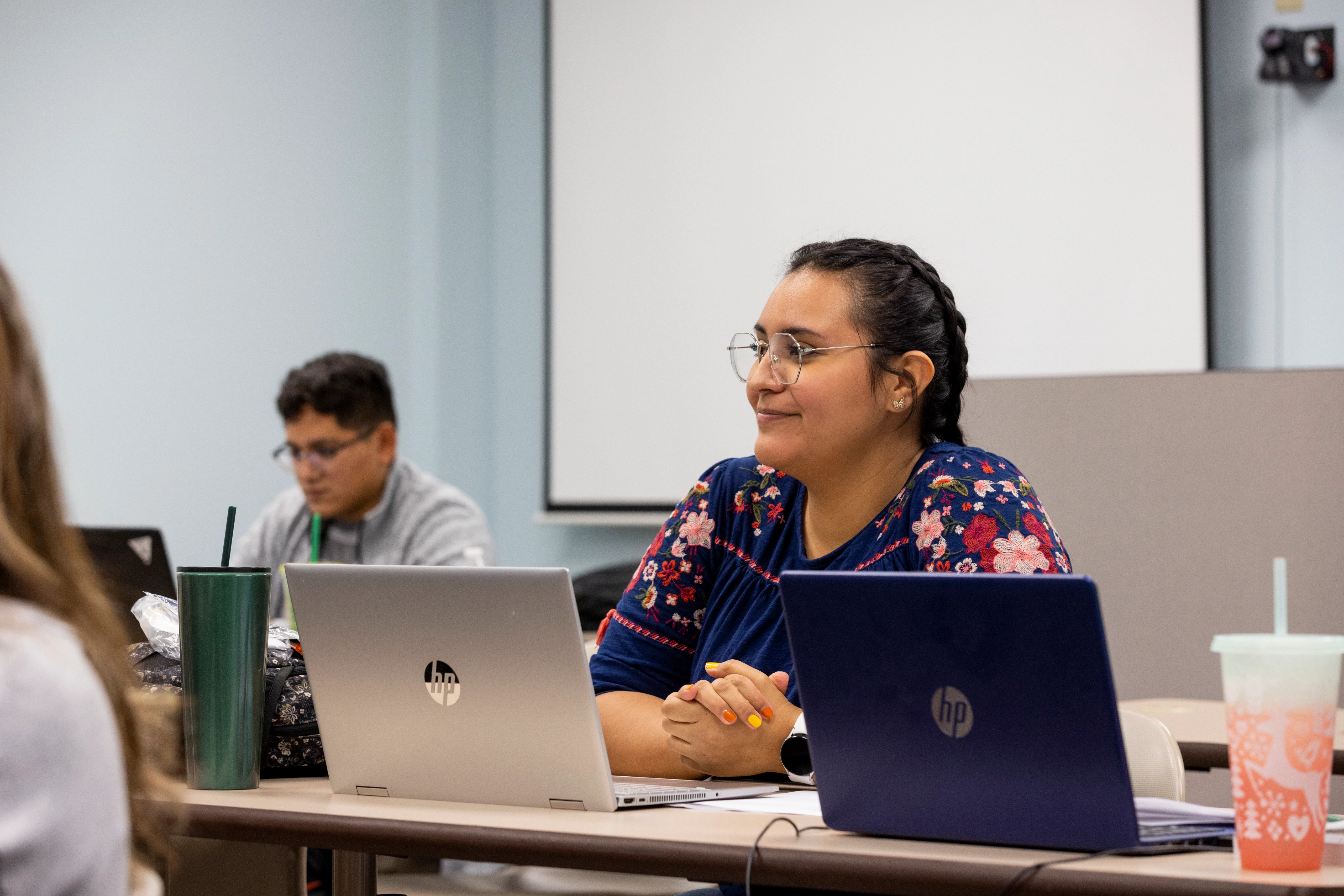 Students in an N A U–Yuma education course.