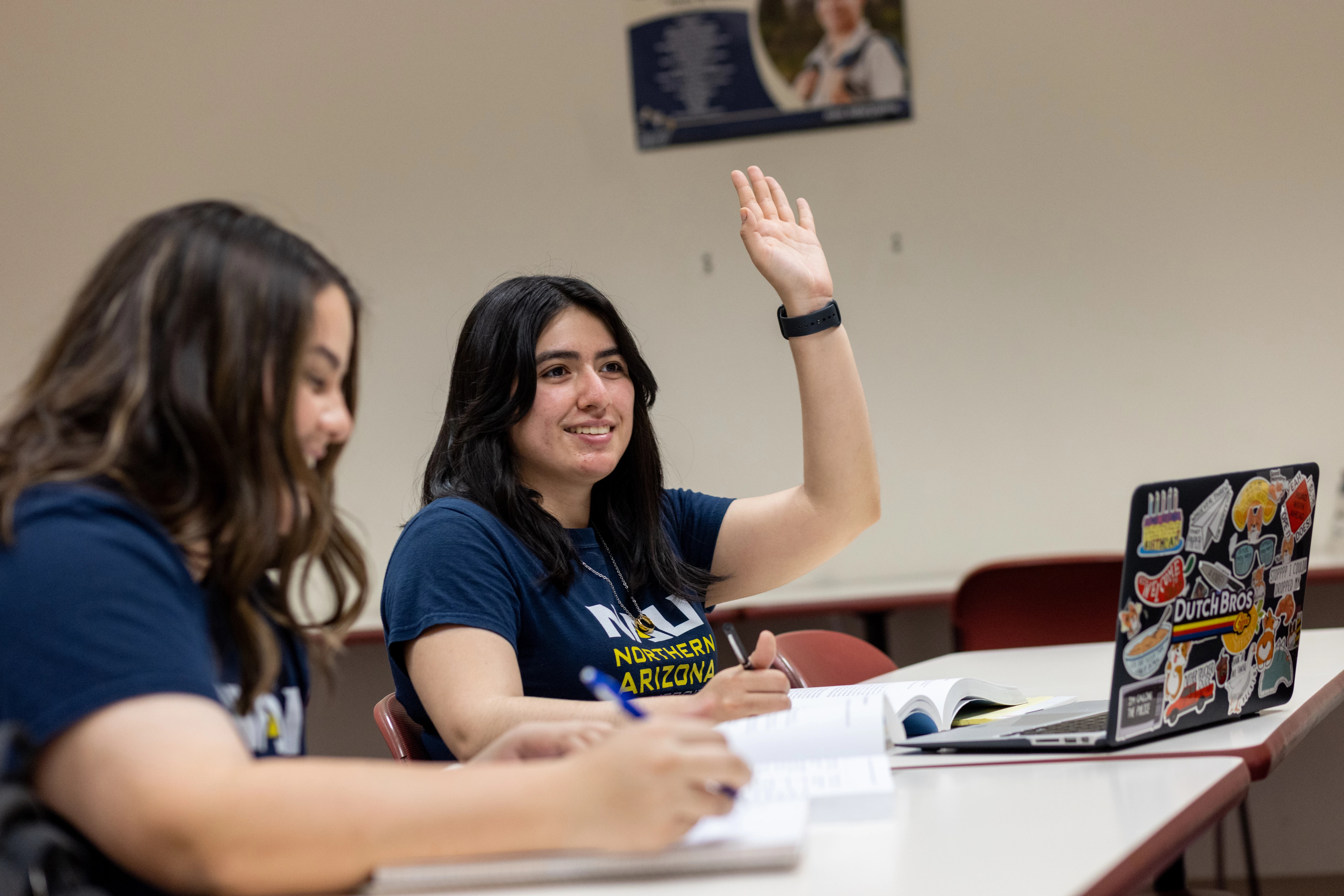 Students participating in class at N AU–Yuma.